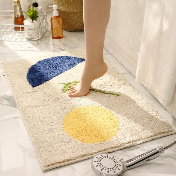 bath mats simple and creative thickened bathroom absorbent floor mat carpet home entrance door non-slip personality bedroom
bath mats simple and creative thickened bathroom absorbent floor mat carpet home entrance door non-slip personality bedroom