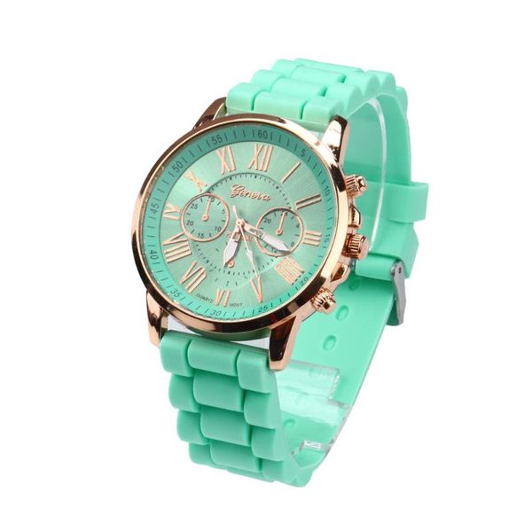 wristwatches 2021 geneva women watches roman numerals silicone jelly gel quartz analog wrist watch ladies clock gift relogio feminino, Slivery;brown
wristwatches 2021 geneva women watches roman numerals silicone jelly gel quartz analog wrist watch ladies clock gift relogio feminino, Slivery;brown