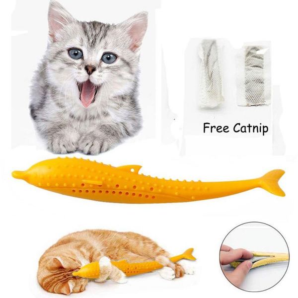 cat toys silicone mint fish toy pet catnip soft clean teeth toothbrush chew cats molar stick cleaning kitten products 
cat toys silicone mint fish toy pet catnip soft clean teeth toothbrush chew cats molar stick cleaning kitten products