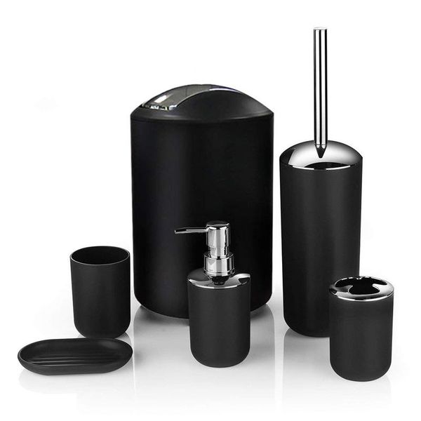 bath accessory set 6pcs black bathroom accessories toothbrush holder bin soap dish dispenser tumbler toilet brush white
bath accessory set 6pcs black bathroom accessories toothbrush holder bin soap dish dispenser tumbler toilet brush white