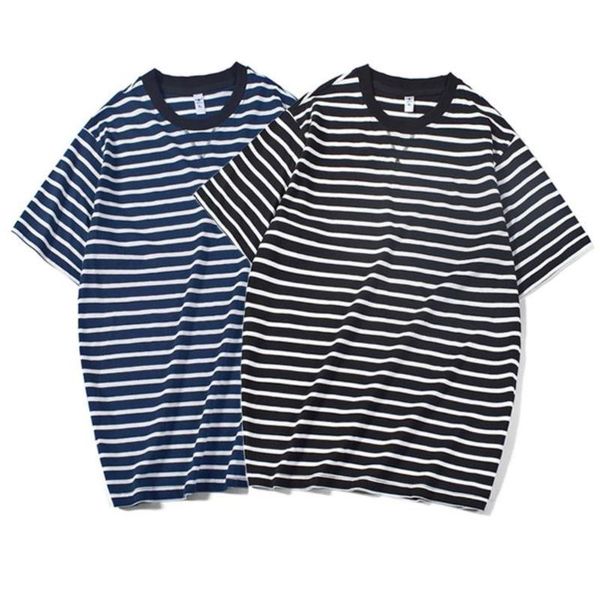 men's t-shirts 2-pack lot crewneck stripe short sleeve t-shirt men fashion basic round neck summer man clothes sport cotton tshirts cas, White;black
men's t-shirts 2-pack lot crewneck stripe short sleeve t-shirt men fashion basic round neck summer man clothes sport cotton tshirts cas, White;black