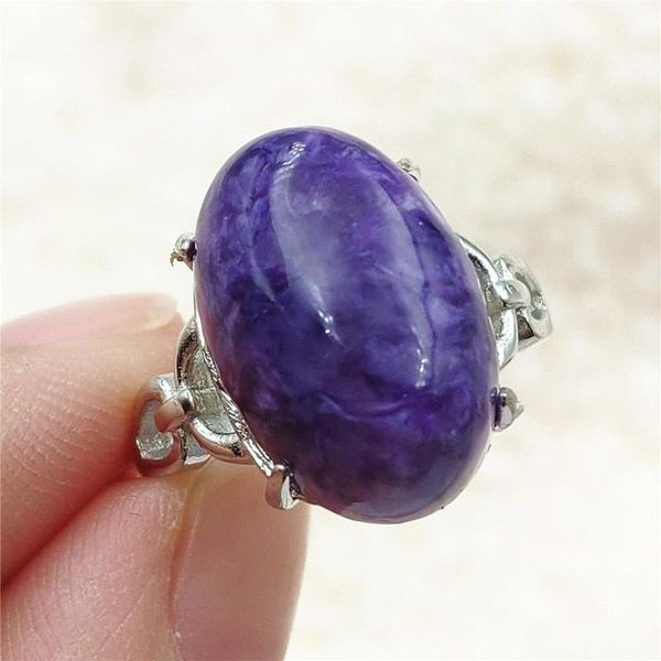 cluster rings genuine natural purple charoite adjustable ring gemstone russia 925 sterling silver 17x11mm fashion, Golden;silver
cluster rings genuine natural purple charoite adjustable ring gemstone russia 925 sterling silver 17x11mm fashion, Golden;silver