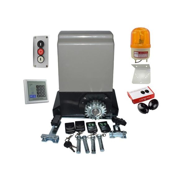 electric sliding gate motor opener for 1200kg with optional parts as pocell flashing lamp button wired keypad gsm module fingerprint access
electric sliding gate motor opener for 1200kg with optional parts as pocell flashing lamp button wired keypad gsm module fingerprint access
