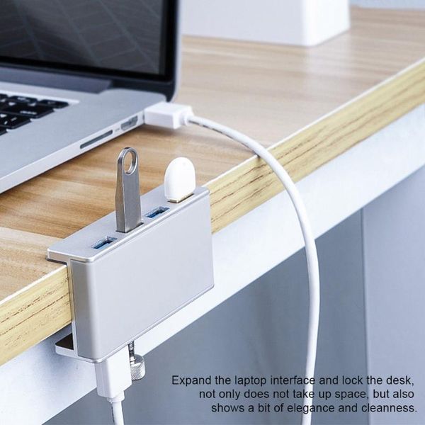 hubs clip type 10-32mm range 4 ports usb3.0 hub universal aluminium alloy data transmission expander charging dock with led indicator 
hubs clip type 10-32mm range 4 ports usb3.0 hub universal aluminium alloy data transmission expander charging dock with led indicator