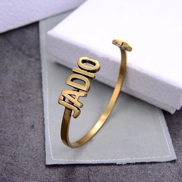 70% off high-quality home new letter bracelet women's brass wind open bracelet jewelry, Silver
70% off high-quality home new letter bracelet women's brass wind open bracelet jewelry, Silver
