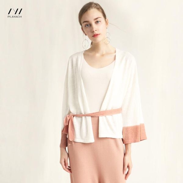 women's sweaters autumn trench coats solid long sleeve bandage thin coat female loose windbreaker yahss022ks, White;black
women's sweaters autumn trench coats solid long sleeve bandage thin coat female loose windbreaker yahss022ks, White;black