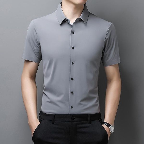 men's casual shirts 2021 summer short sleeve shirt solid color lapel loose thin korean 216, White;black
men's casual shirts 2021 summer short sleeve shirt solid color lapel loose thin korean 216, White;black
