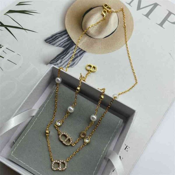 70% off outlet online family letter necklace classic small fragrance bracelet women's pearl diamond luxury clavicle neck chain, Black
70% off outlet online family letter necklace classic small fragrance bracelet women's pearl diamond luxury clavicle neck chain, Black