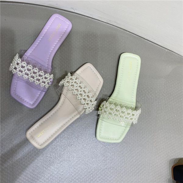 summer open-toed thick-heeled women's sandals one-word buckle with glass plastic chain square head all-match slippers, Black
summer open-toed thick-heeled women's sandals one-word buckle with glass plastic chain square head all-match slippers, Black