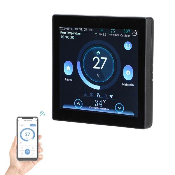 smart home control wi-fi thermostat programmable schedule app remote voice humidity weather digital electric temperature
smart home control wi-fi thermostat programmable schedule app remote voice humidity weather digital electric temperature