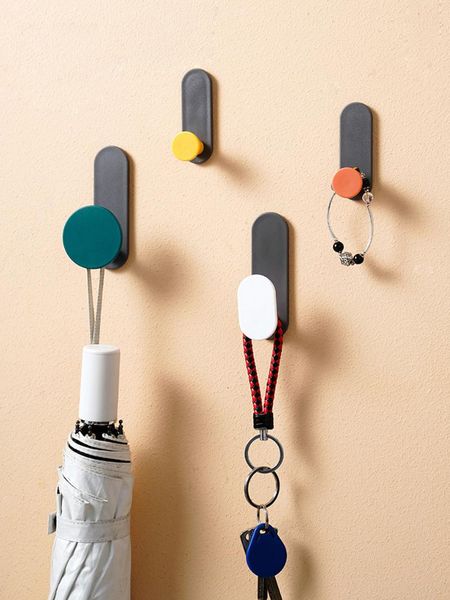 hooks & rails four sets of color household nail-wall behind the door living bedroom bathroom hang key mural towel coat hat
hooks & rails four sets of color household nail-wall behind the door living bedroom bathroom hang key mural towel coat hat