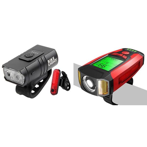 bike headlight 2xt6 led mtb waterproof taillight with usb bicycle 5led computer/horn front light lights
bike headlight 2xt6 led mtb waterproof taillight with usb bicycle 5led computer/horn front light lights