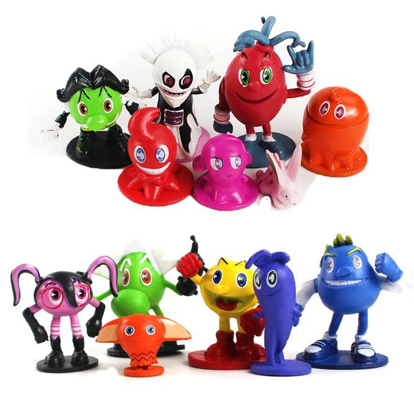 12pcs/lot anime game pac man figures cartoon cute ghostly adventures pacman pvc model toys gifts for kids
12pcs/lot anime game pac man figures cartoon cute ghostly adventures pacman pvc model toys gifts for kids