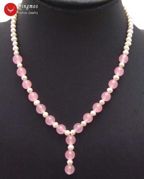 qingmos trendy natural pearl chokers necklace for women with 6-7mm round white & pink jades 17'' pendant necklace-nec6009, Golden;silver
qingmos trendy natural pearl chokers necklace for women with 6-7mm round white & pink jades 17'' pendant necklace-nec6009, Golden;silver