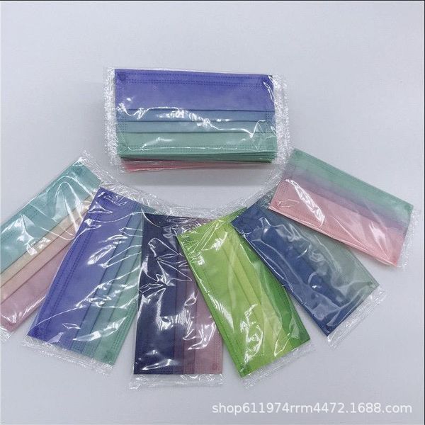 disposable independent printed mask three layers with melt blown gradient tide brand spunlaced face
disposable independent printed mask three layers with melt blown gradient tide brand spunlaced face