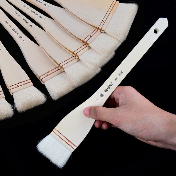 painting pens wool flat head xie detang watercolor fine chine painting background coloring brush back, Black;red
painting pens wool flat head xie detang watercolor fine chine painting background coloring brush back, Black;red