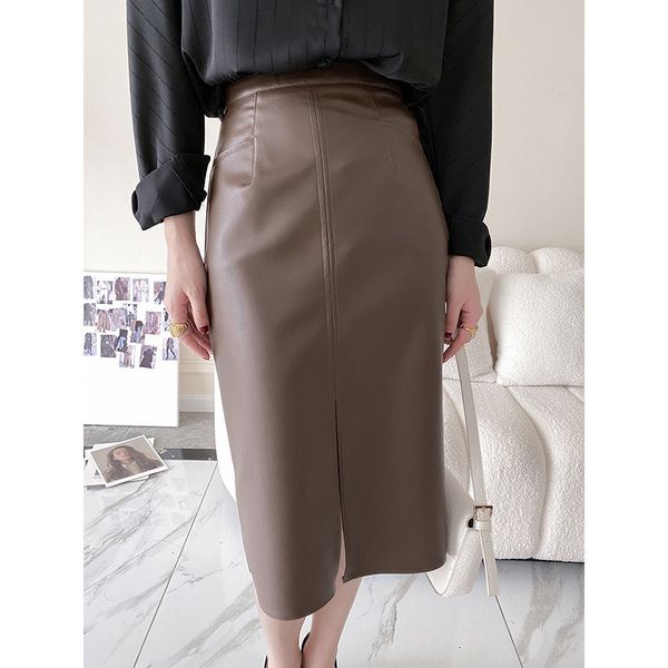 skirts sinan temperament pu hip wrapped lower high-end 2021 women's versatile autumn high waist leather skirt sn0489, Black
skirts sinan temperament pu hip wrapped lower high-end 2021 women's versatile autumn high waist leather skirt sn0489, Black