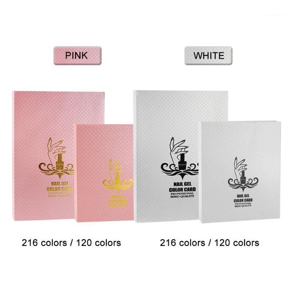 sale 216/120 colors model nail gel polish color display box book dedicated white card chart with tips1
sale 216/120 colors model nail gel polish color display box book dedicated white card chart with tips1