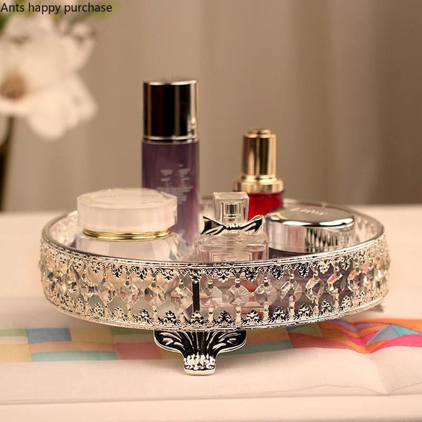 kitchen storage & organization european style glass mirror crystal fruit plate banquet silver round dessert cake pan cosmetic metal decorati
kitchen storage & organization european style glass mirror crystal fruit plate banquet silver round dessert cake pan cosmetic metal decorati