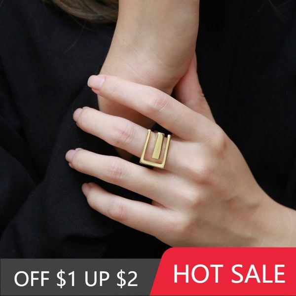 cluster rings popacc 925 sterling silver wide surface adjustable ring for women minimalist gold color geometric wholesale, Golden;silver
cluster rings popacc 925 sterling silver wide surface adjustable ring for women minimalist gold color geometric wholesale, Golden;silver