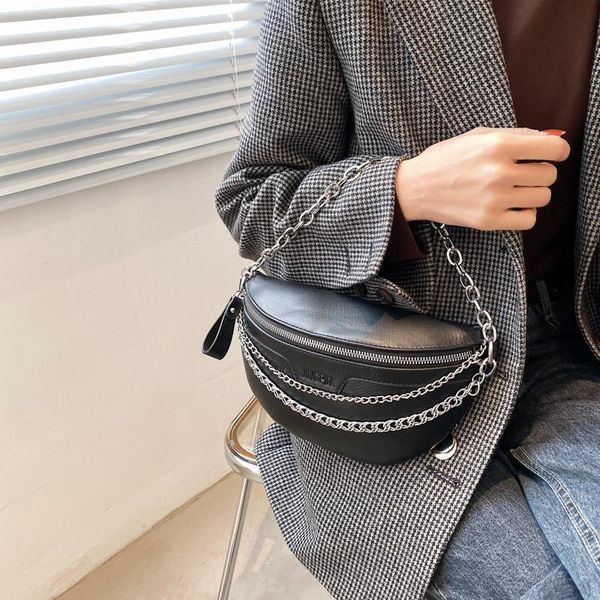 designer fashion women's waist bag high capacity pu leather chain female fanny pack bananka satchel belly band belt bags
designer fashion women's waist bag high capacity pu leather chain female fanny pack bananka satchel belly band belt bags