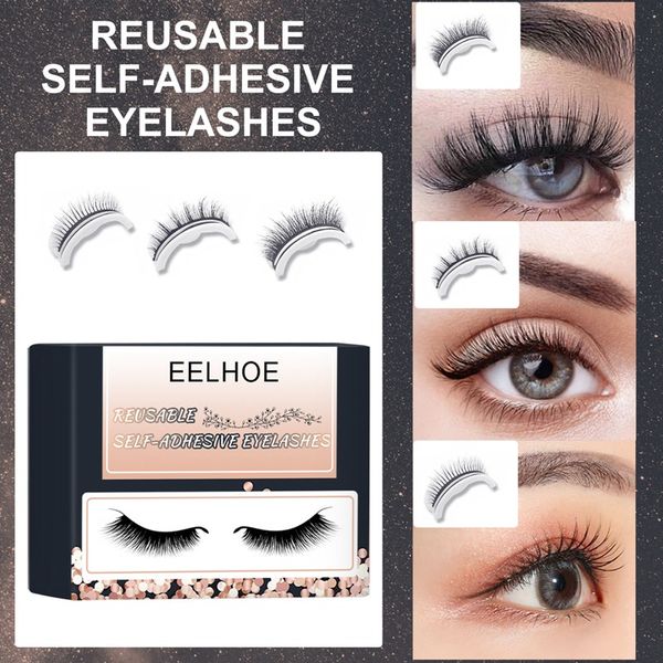 glue eyelashes 3d self-adhesive false eyelash reusable natural long soft handmade makeup lashes
glue eyelashes 3d self-adhesive false eyelash reusable natural long soft handmade makeup lashes