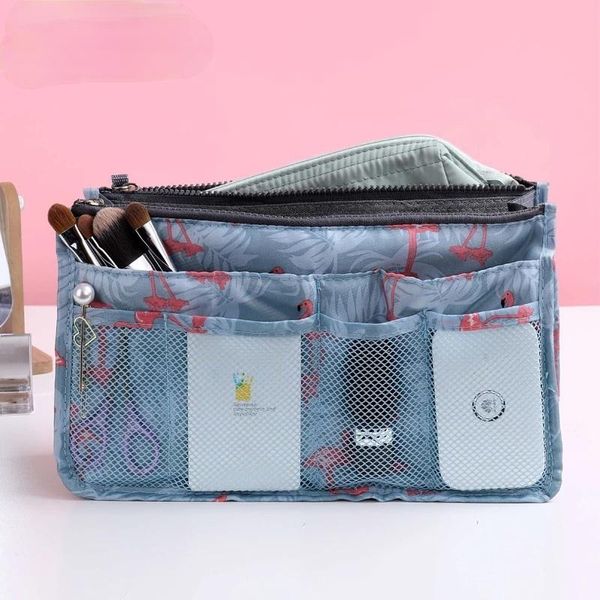 large capacity cosmetic storage bag nylon travel insert organizer handbag tote women make up beauty pouch bags & cases
large capacity cosmetic storage bag nylon travel insert organizer handbag tote women make up beauty pouch bags & cases