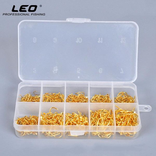 500pcs/box leo fishing hooks exquisite golden anti corrosion flat headed spines freshwater gear accessories sharp barbed
500pcs/box leo fishing hooks exquisite golden anti corrosion flat headed spines freshwater gear accessories sharp barbed