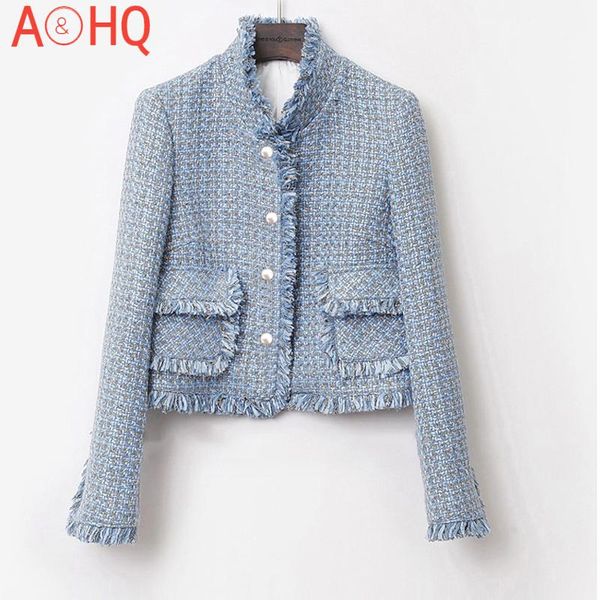 women's jackets tweed jacket light blue spring / autumn /winter coat classic ladies wild bright wire braided, Black;brown
women's jackets tweed jacket light blue spring / autumn /winter coat classic ladies wild bright wire braided, Black;brown