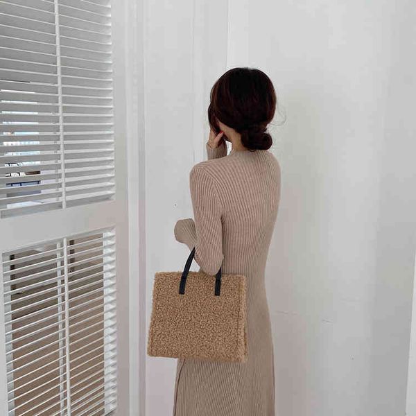 casual dresses autumn and winter new korea women's solid color grace slim half high collar irregular knitting 993w, Black;gray
casual dresses autumn and winter new korea women's solid color grace slim half high collar irregular knitting 993w, Black;gray