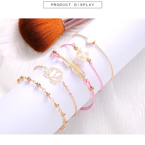 charm bracelets girl bohemian gold tassel for women boho jewelry geometric leaves beads layered hand chain bracelet set, Golden;silver
charm bracelets girl bohemian gold tassel for women boho jewelry geometric leaves beads layered hand chain bracelet set, Golden;silver