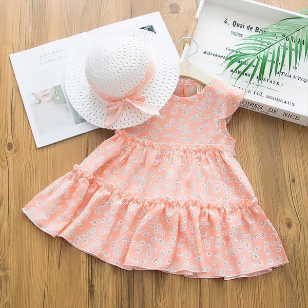 40 baby kids girls girl dress sleeveless ruffle childrens round neck frill floral cake hat set, Red;yellow
40 baby kids girls girl dress sleeveless ruffle childrens round neck frill floral cake hat set, Red;yellow