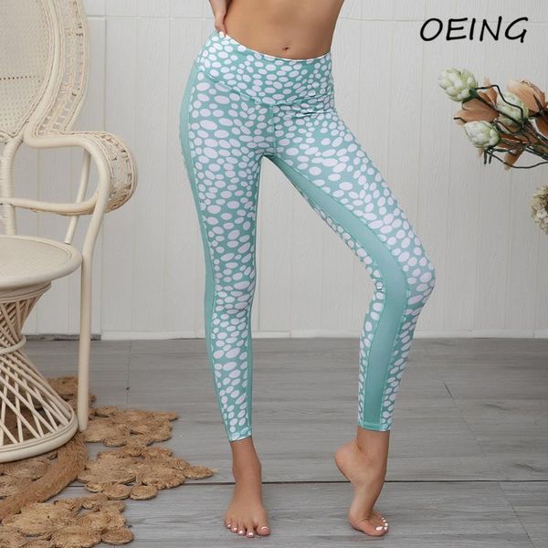 yoga outfit high waist print workout leggings gym clothes patchwork seamless women's fitness pants
yoga outfit high waist print workout leggings gym clothes patchwork seamless women's fitness pants
