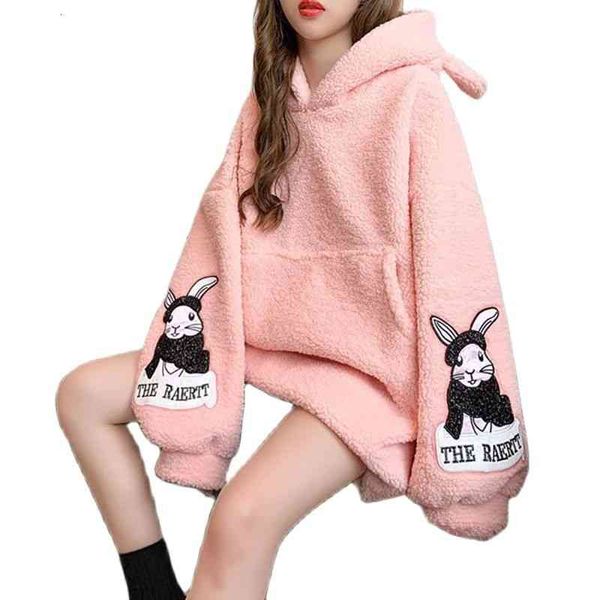 women's jackets moletom solto grande, feminino, espesso, quente, bordado, coelho, rosa, estilo coreano, bolso canguru, roupas bonitas p, Black;brown
women's jackets moletom solto grande, feminino, espesso, quente, bordado, coelho, rosa, estilo coreano, bolso canguru, roupas bonitas p, Black;brown