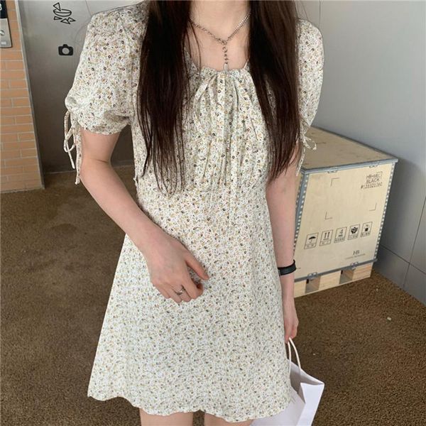 casual dresses spring 2021 floral skirt scheming lace-up short sleeve french dress petite women's clothing, Black;gray
casual dresses spring 2021 floral skirt scheming lace-up short sleeve french dress petite women's clothing, Black;gray