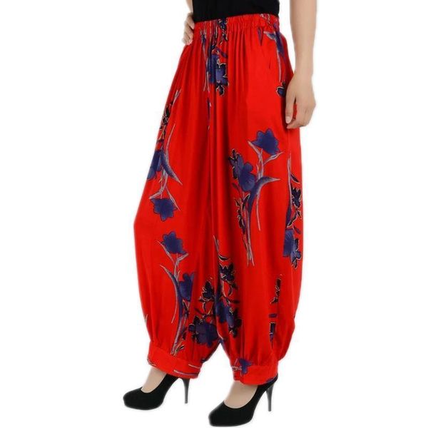 spring and summer middle women pants old aged national wind square dance high waist loose large size jq108, Black;white
spring and summer middle women pants old aged national wind square dance high waist loose large size jq108, Black;white