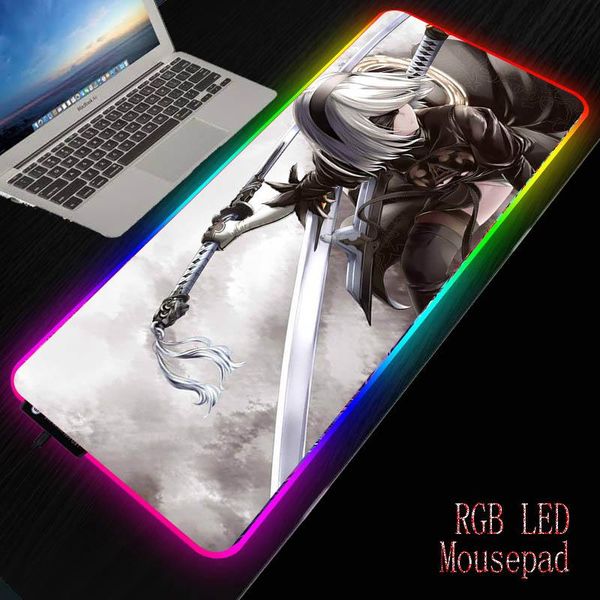 mouse pads & wrist rests nier automata anime pad anti-slip with locking edge mousepad natural rubber mause keyboard desk mat game office
mouse pads & wrist rests nier automata anime pad anti-slip with locking edge mousepad natural rubber mause keyboard desk mat game office