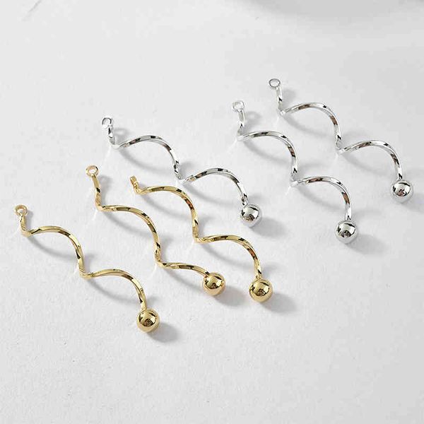 geometric s shape fashion pendants 30pcs/lot handmade copper charms diy jewelry earrings accessory, Bronze;silver
geometric s shape fashion pendants 30pcs/lot handmade copper charms diy jewelry earrings accessory, Bronze;silver