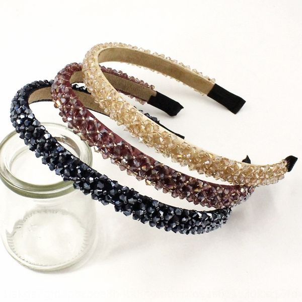KJhC korean crystal four drain drill exquisite hair heads ornament crystal headband pure handmade hair band, Silver
KJhC korean crystal four drain drill exquisite hair heads ornament crystal headband pure handmade hair band, Silver