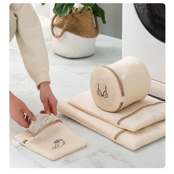 laundry bags 6 pcs/set beige mesh bag dirty clothes underwear bra socks lingerie wash for washing machine
laundry bags 6 pcs/set beige mesh bag dirty clothes underwear bra socks lingerie wash for washing machine