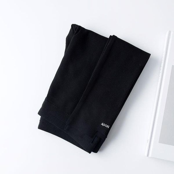 threaded cotton feet with irregular letters women's trousers temperament was thin and simple nine-point pants leggings, Black
threaded cotton feet with irregular letters women's trousers temperament was thin and simple nine-point pants leggings, Black