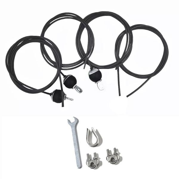 adjustable 3m pully cable wire rope heavy duty steel replacement parts for home gym fitness pulley accessories dia 5mm
adjustable 3m pully cable wire rope heavy duty steel replacement parts for home gym fitness pulley accessories dia 5mm