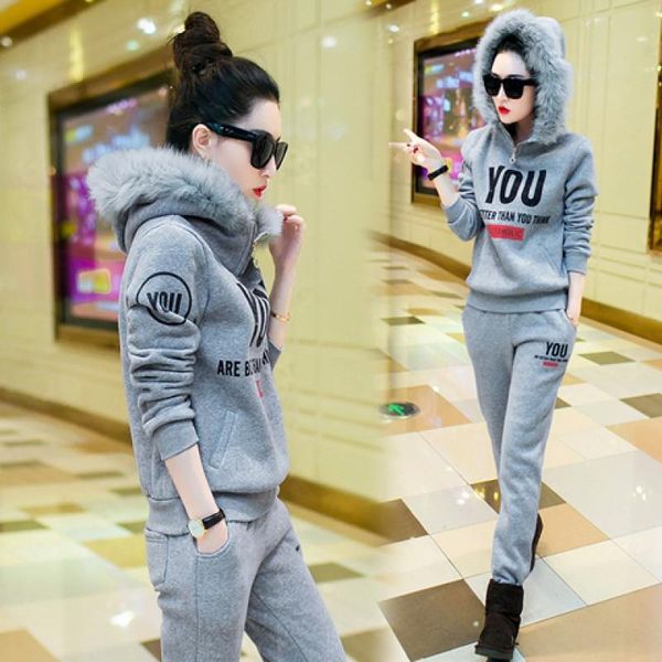 two-piece women's wear 2021 korean winter long-sleeved sweatshirt plus size casual sportswear suit women 2 piece sets two pants, White
two-piece women's wear 2021 korean winter long-sleeved sweatshirt plus size casual sportswear suit women 2 piece sets two pants, White