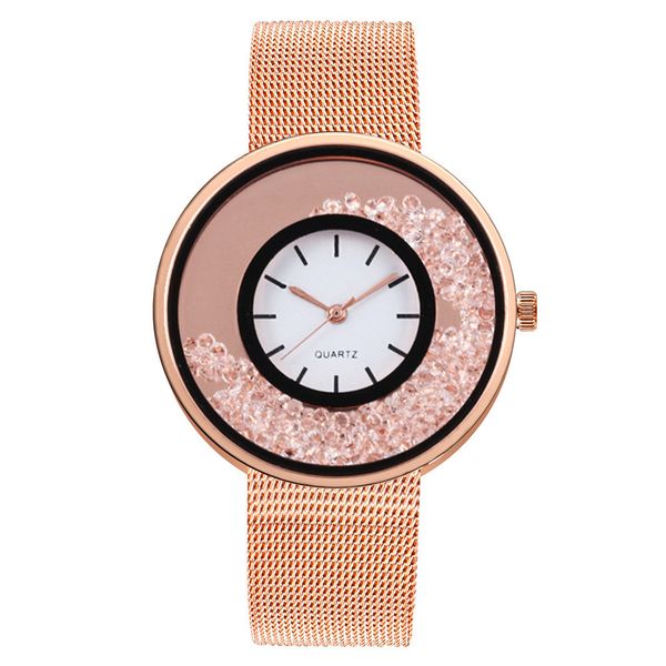 casual elegant ladies watches arrivals alloy gold mesh belt diamond ball bearing women watch fashion quartz wristwatch female designer wris, Slivery;brown
casual elegant ladies watches arrivals alloy gold mesh belt diamond ball bearing women watch fashion quartz wristwatch female designer wris, Slivery;brown