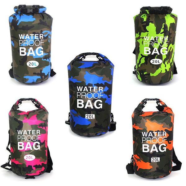 outdoor bags camouflage portable rafting diving dry bag sack pvc waterproof folding swimming storage for river trekking
outdoor bags camouflage portable rafting diving dry bag sack pvc waterproof folding swimming storage for river trekking