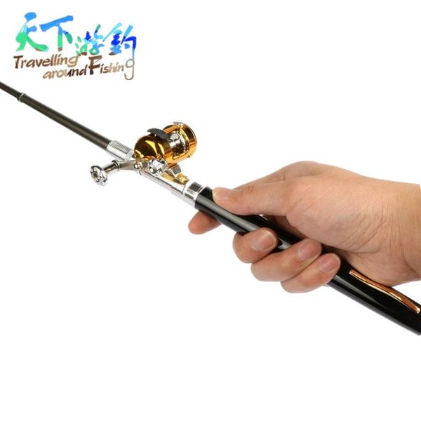 portable 97cm pen rod combo aluminum alloy fishing with soild brass round reel carp set vara de pesca boat rods
portable 97cm pen rod combo aluminum alloy fishing with soild brass round reel carp set vara de pesca boat rods