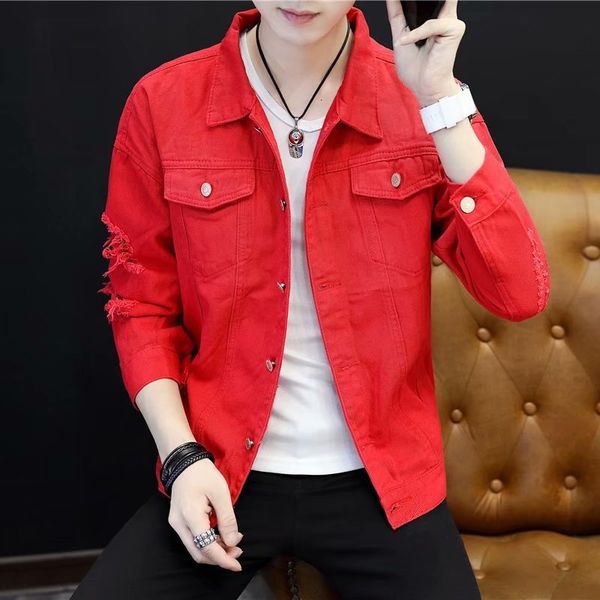 men's jackets wholesale fashion casual men jacket loose denim male youth trend washing retro lapel long sleeve clothes q0b8, Black;brown
men's jackets wholesale fashion casual men jacket loose denim male youth trend washing retro lapel long sleeve clothes q0b8, Black;brown