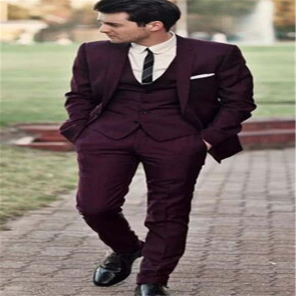 handsome burgundy wedding tuxedos slim fit suits for men jacket vest and pants groom suit three pieces prom men's & blazers, White;black
handsome burgundy wedding tuxedos slim fit suits for men jacket vest and pants groom suit three pieces prom men's & blazers, White;black