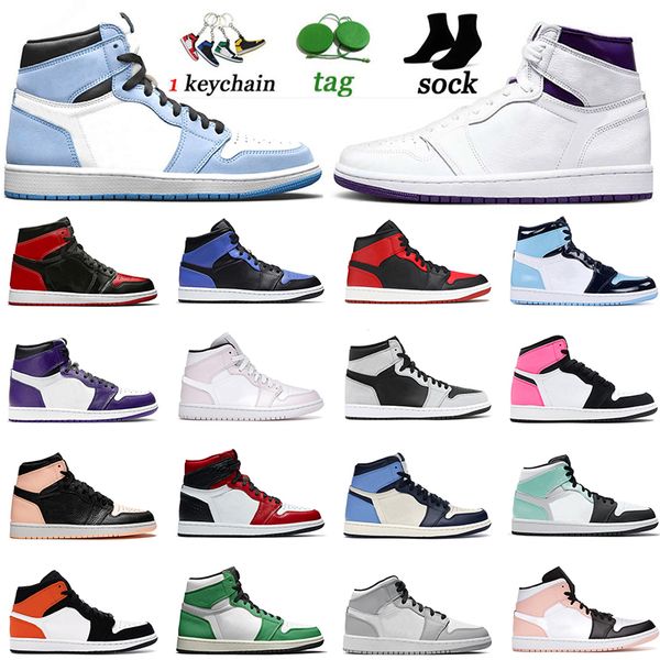 jumpman 1 mens women basketball shoes jordan1s high og court jorden 1s purple university blue mid hyper royal shadow obsidian barely rose tr, White;red
jumpman 1 mens women basketball shoes jordan1s high og court jorden 1s purple university blue mid hyper royal shadow obsidian barely rose tr, White;red