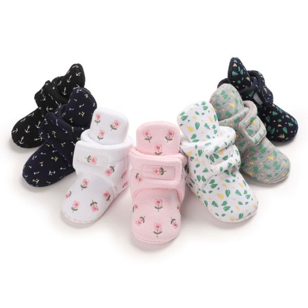 first walkers baby boy girl 0-18m cozy booties cute floral leaf tree anchor pattern slippers indoor soft sole toddle shoes
first walkers baby boy girl 0-18m cozy booties cute floral leaf tree anchor pattern slippers indoor soft sole toddle shoes